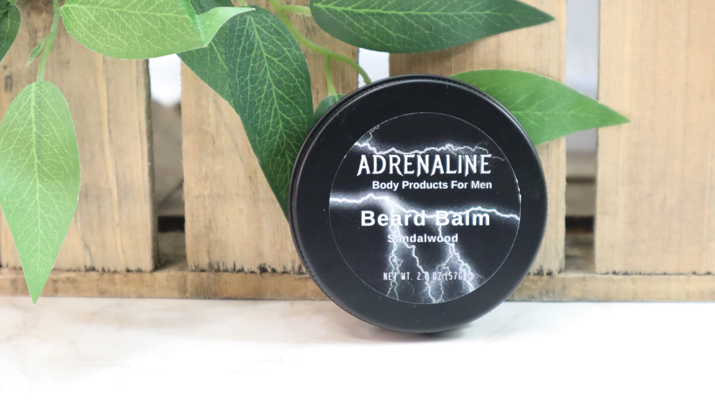 Adrenaline Sandalwood Beard Balm