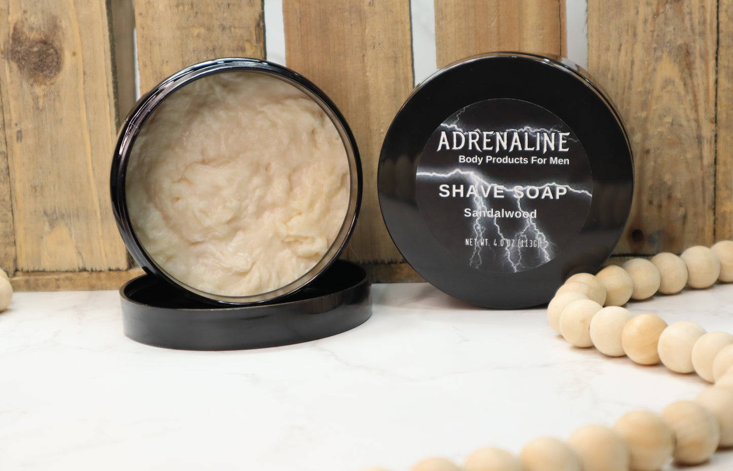 Adrenaline Sandalwood Shave Soap
