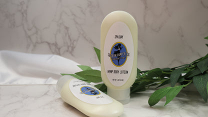 Spa Day Hemp Body Lotion 4 oz