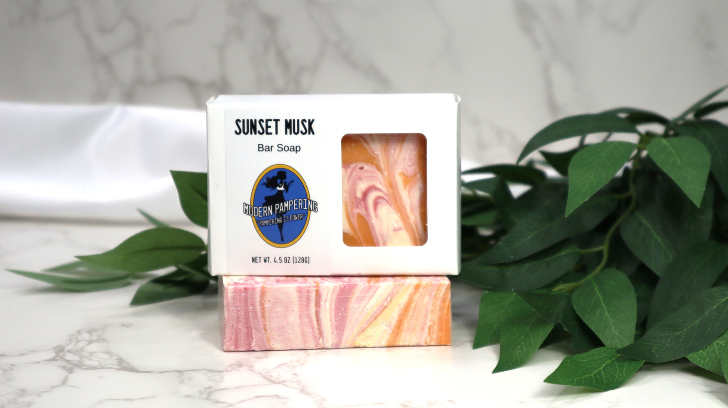 Sunset Musk Bar Soap