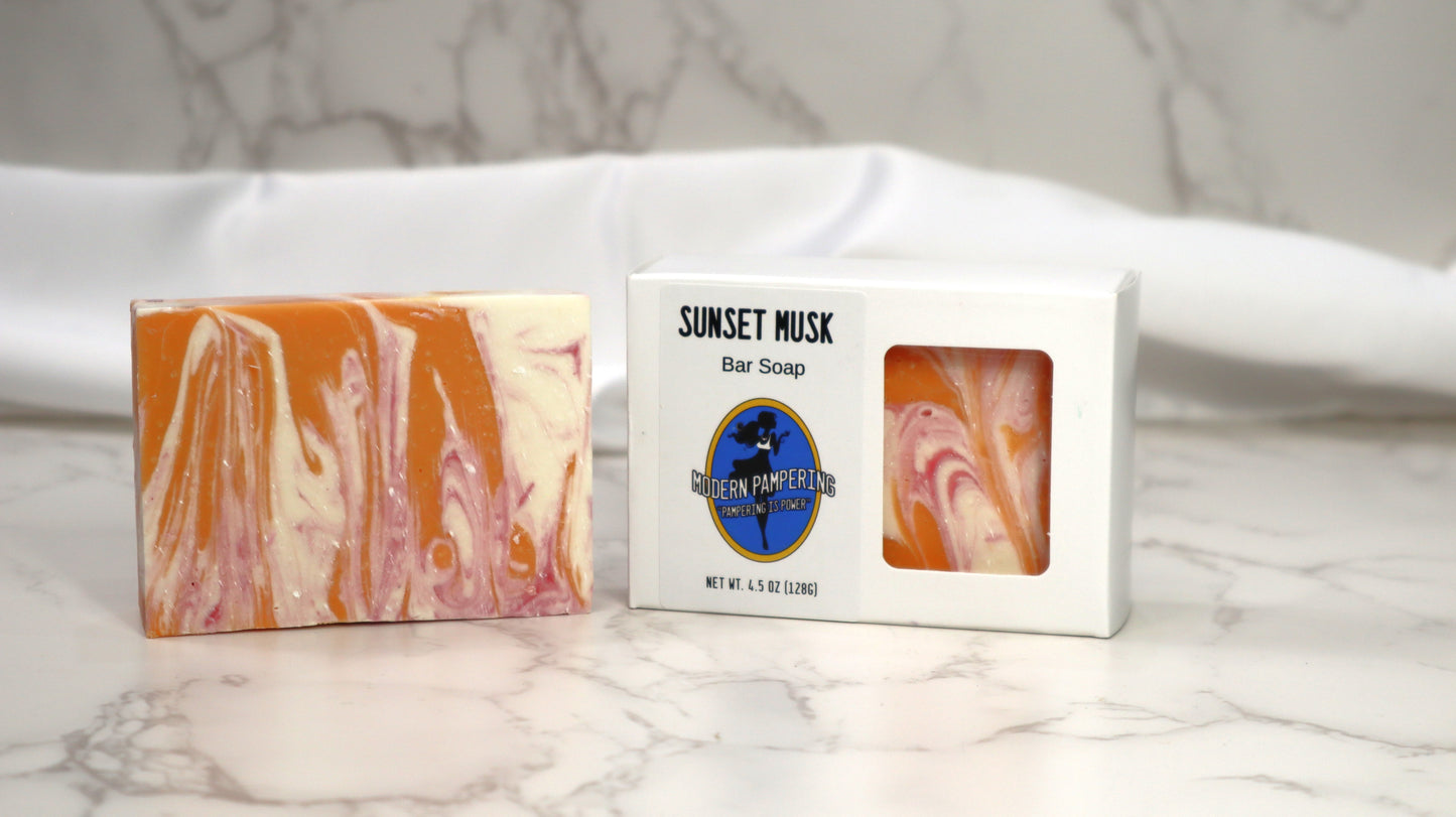 Sunset Musk Bar Soap