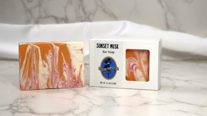 Sunset Musk Bar Soap