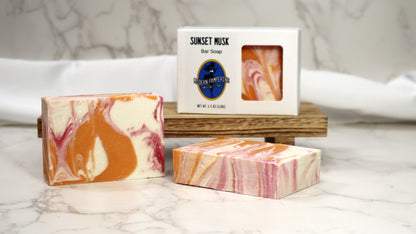 Sunset Musk Bar Soap