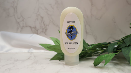 Unscented Hemp Body Lotion 4 oz