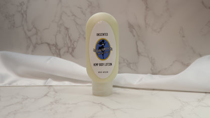 Unscented Hemp Body Lotion 4 oz