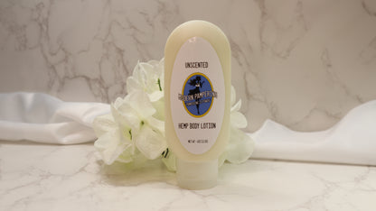 Unscented Hemp Body Lotion 4 oz