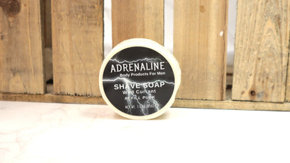 Wild Currant Adrenaline Shave Soap Refill Puck