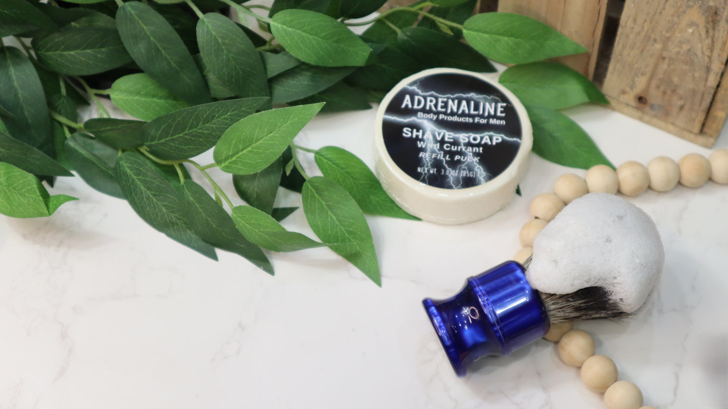 Wild Currant Adrenaline Shave Soap Refill Puck