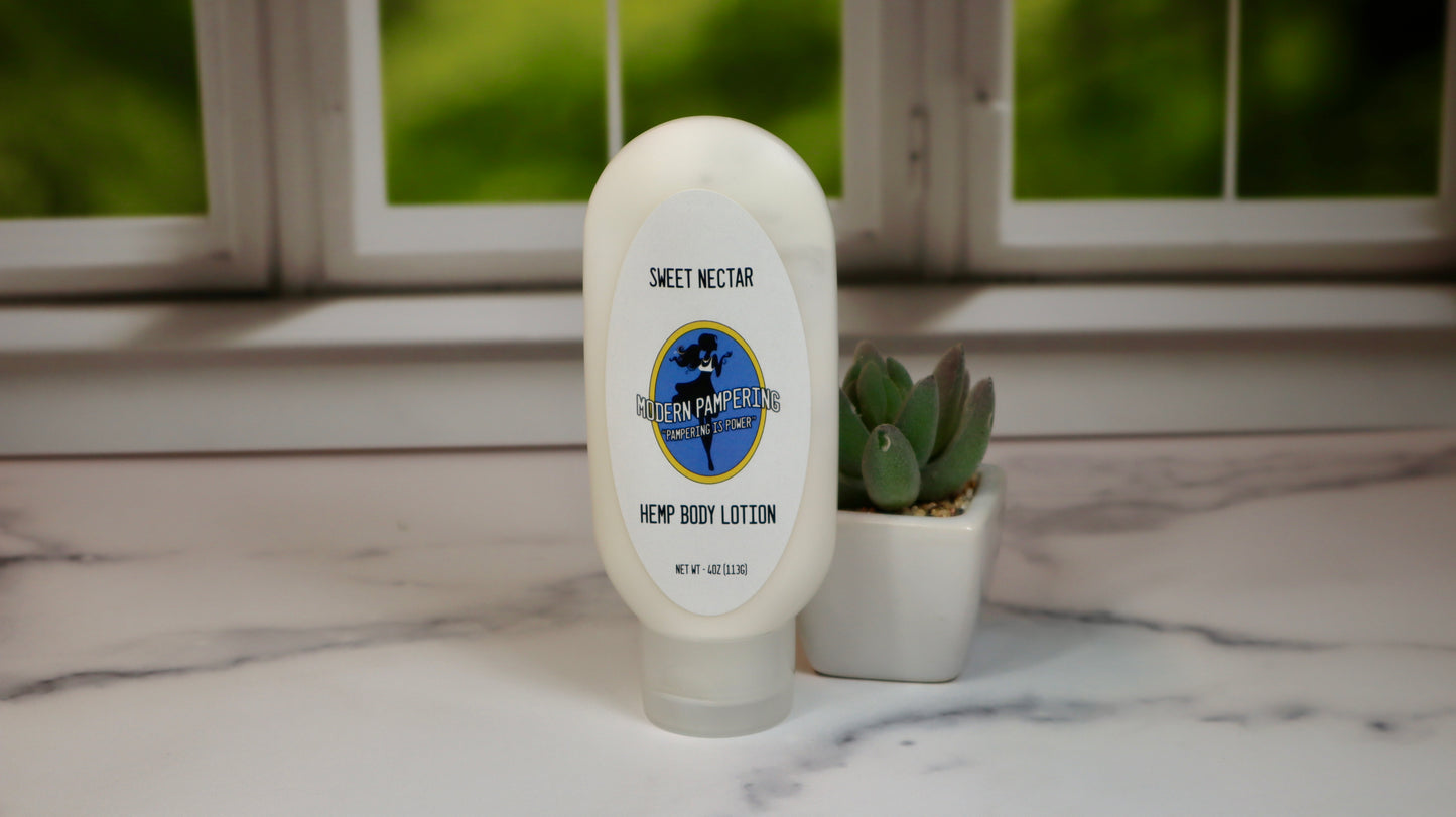 Sweet Nectar Hemp Body Lotion 4 oz