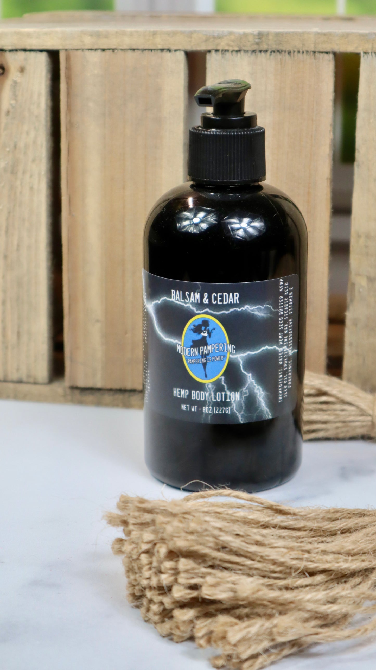 Adrenaline Balsam & Cedar Hemp Body Lotion